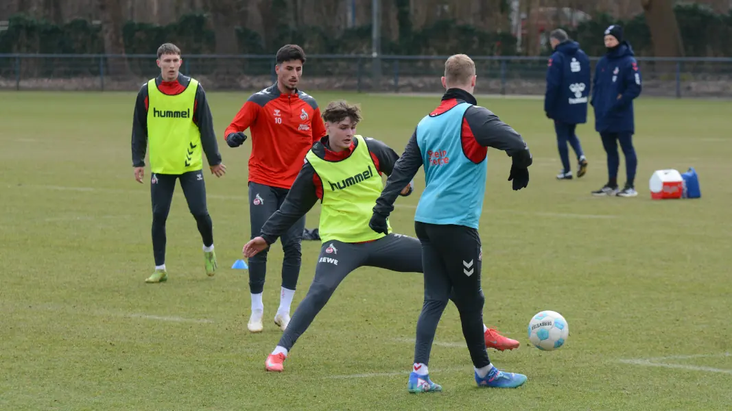 Jaka Cuber Potocnik am Mittwoch beim U21-Training. (Foto: GEISSBLOG)