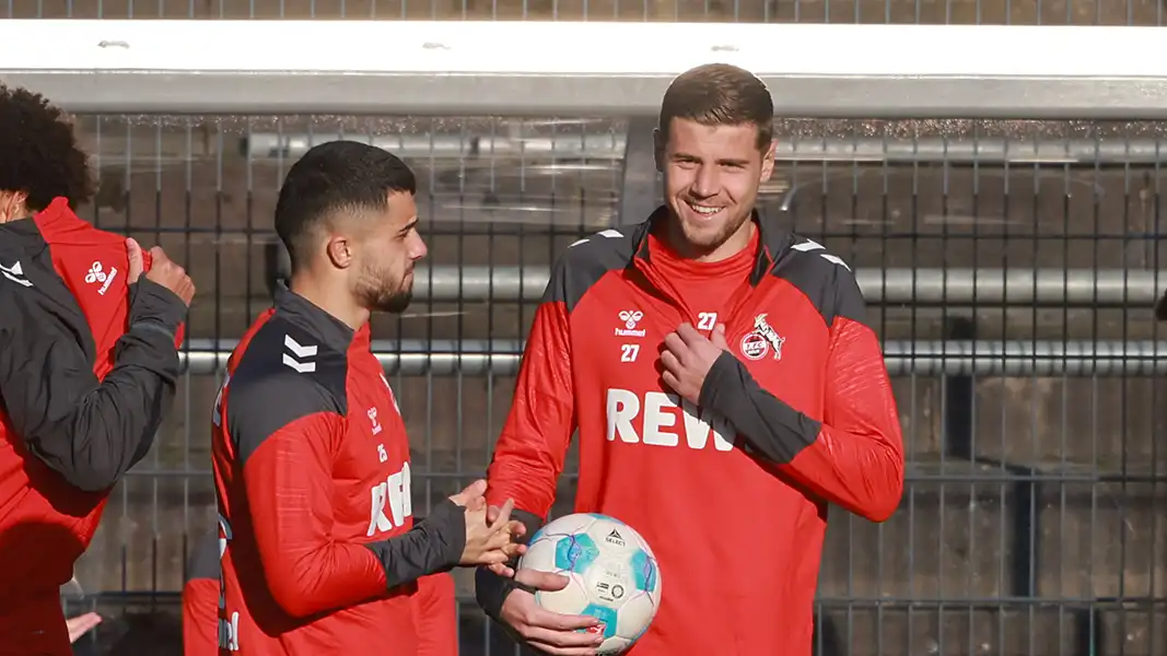 Jusuf Gazibegovic und Imad Rondic im FC-Training. (Foto: Bucco)