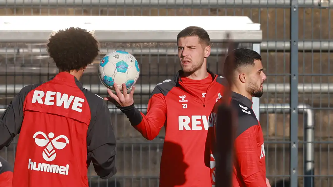 Imad Rondic im ersten Training für den FC. (Foto: Bucco)