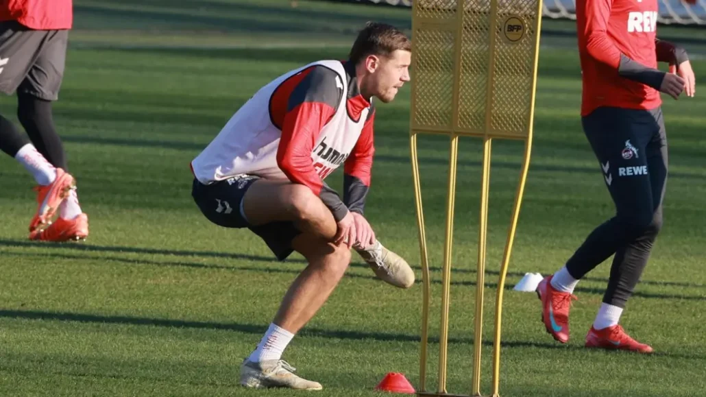 Imad Rondic am Montag im Franz-Kremer-Stadion. (Foto: Bucco)