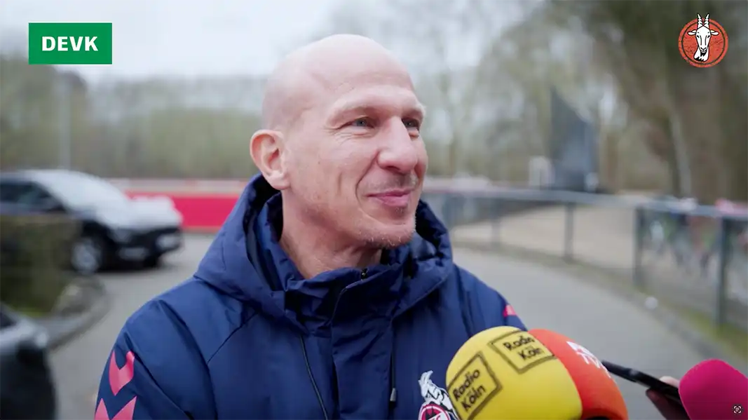 Gerhard Struber. (Foto: 1. FC Köln)