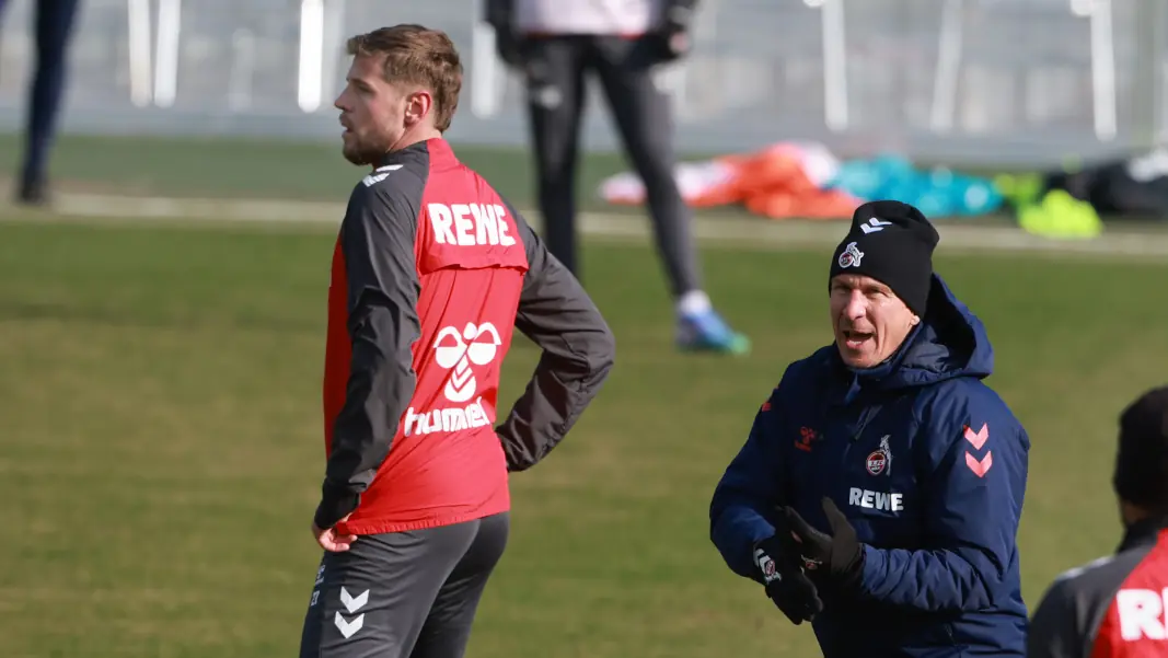 Imad Rondic und Gerhard Struber am Mittwoch. (Foto: Bucco)