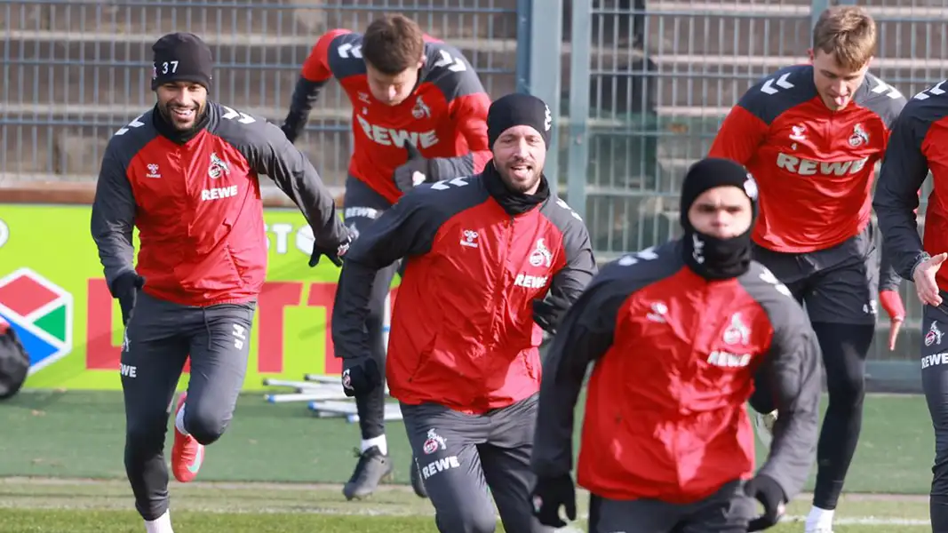 Mark Uth am Mittwoch im Mannschaftstraining. (Foto: Bucco)