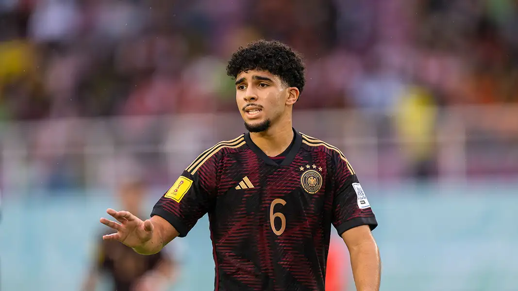 Fayssal Harchaoui, hier bei der U17-Weltmeisterschaft, steht auf Abruf für den DFB bereit. (Foto: IMAGO / MIB)