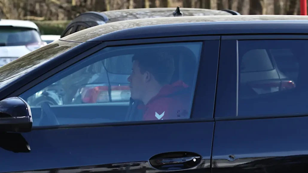 Dominique Heintz fuhr im Auto davon und dann separat zum Bahnhof. (Foto: GEISSBLOG)