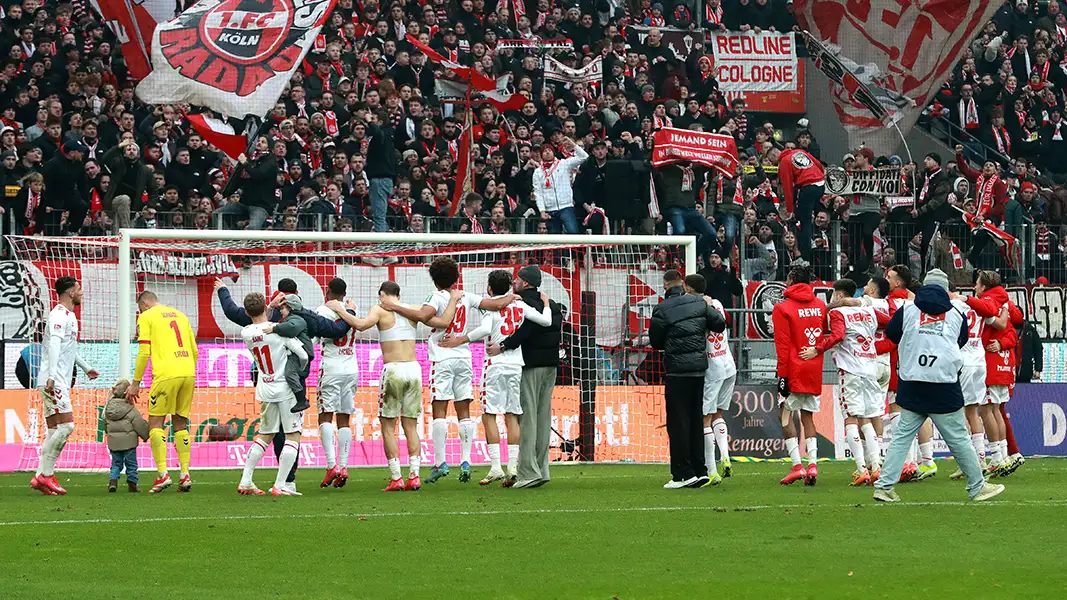 Kann der 1. FC Köln auch am Ende der Saison wie hier gegen Schalke jubeln? (Foto: Bucco)