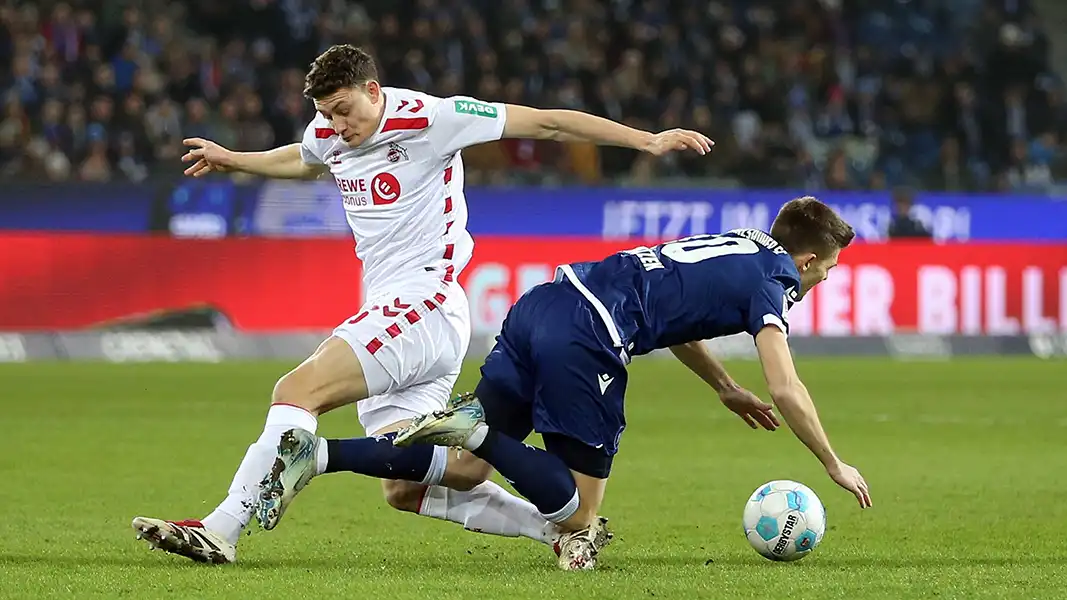 Eric Martel im Spiel beim KSC. (Foto: IMAGO / Jan Huebner)