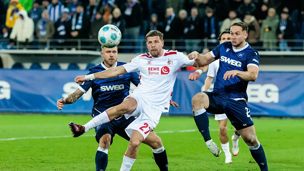 Imad Rondic im Spiel beim Karlsruher SC. (Foto: IMAGO / Beautiful Sports)