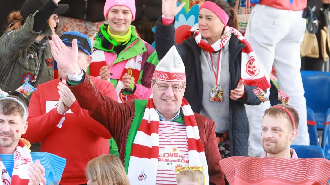 Präsident Werner Wolf auf der FC-Tribüne am Heumarkt. (Foto: Bucco)