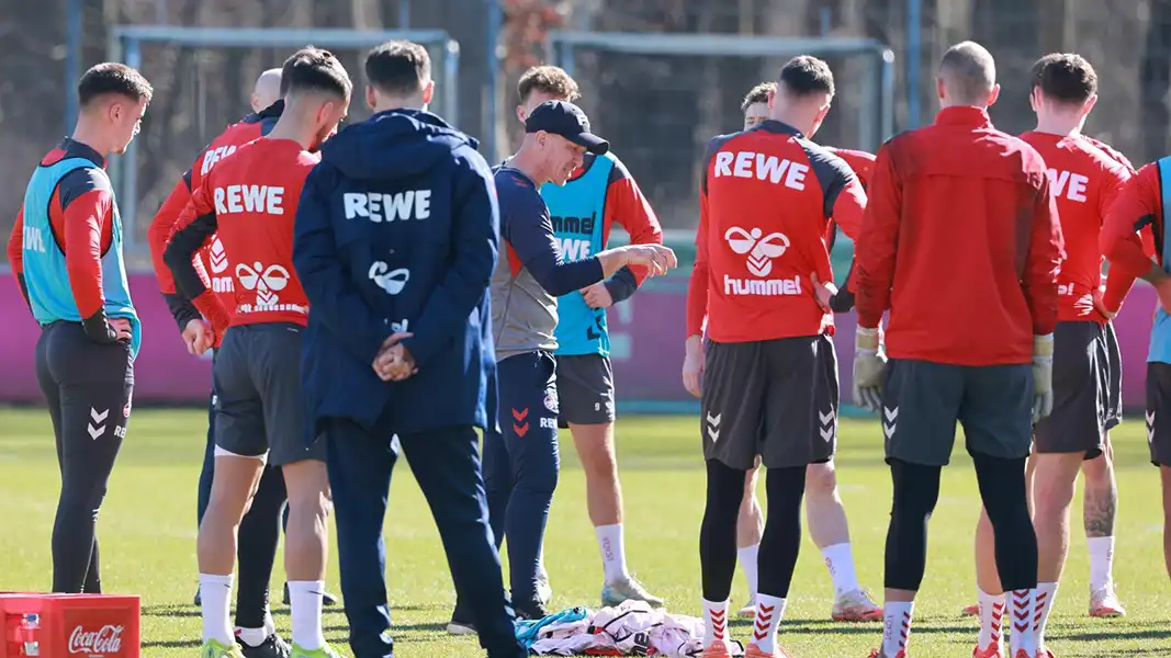 Gerhard Struber am Mittwoch im Training. (Foto: Bucco)