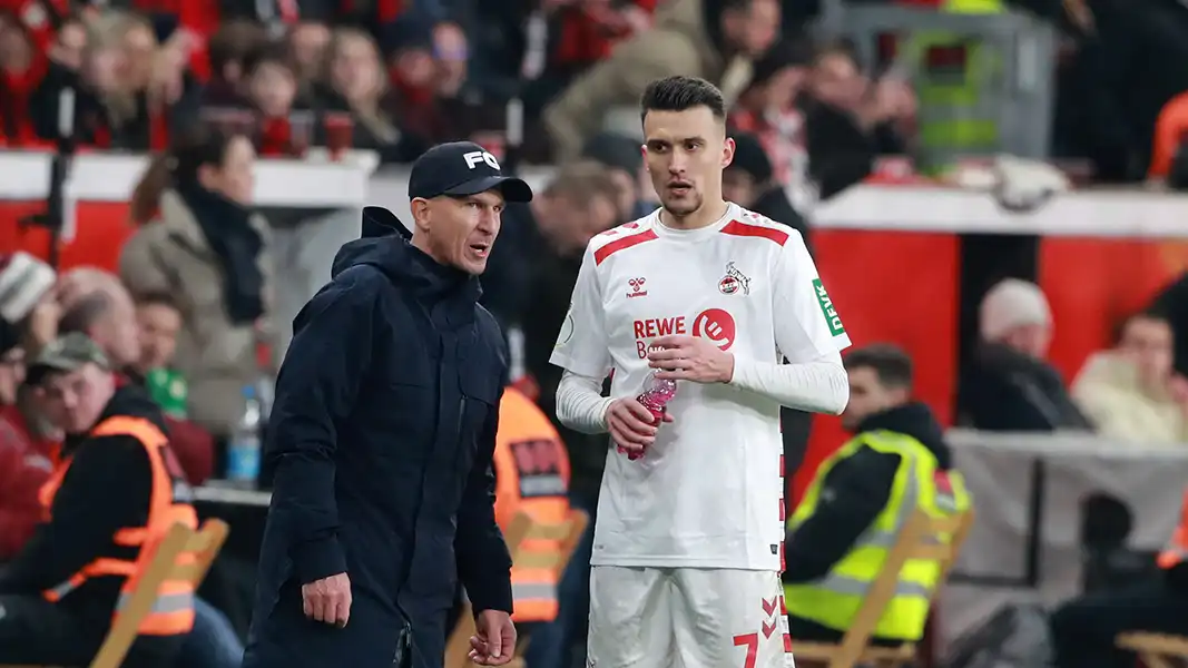 Gerhard Struber und Dejan Ljubicic am Spielfeldrand. (Foto: Bucco)