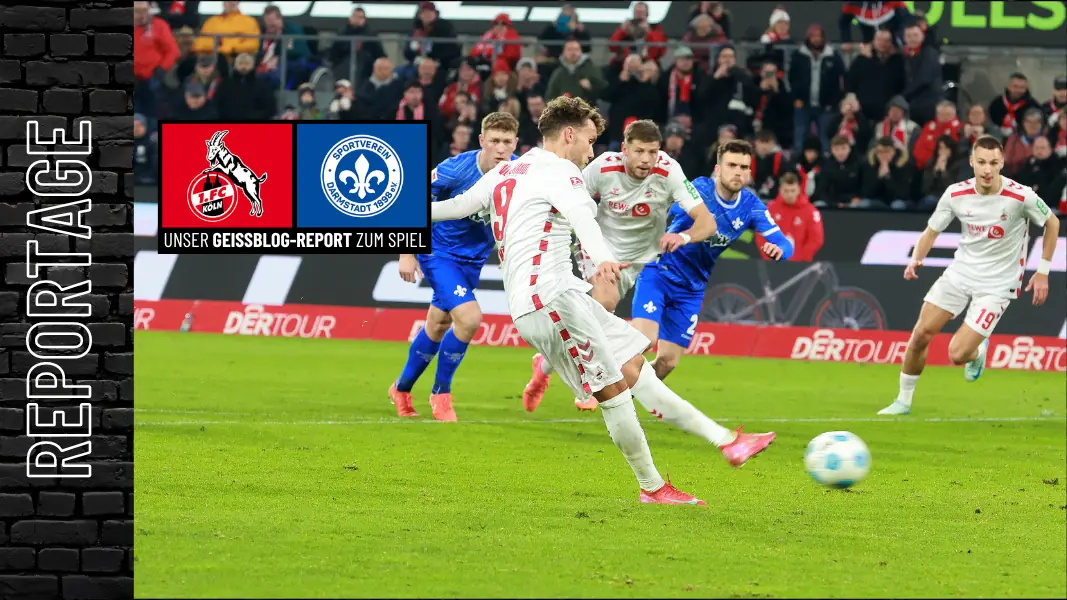 Luca Waldschmidt schoss den 1. FC Köln aus elf Metern zum Sieg gegen Darmstadt. (Foto: Bucco)