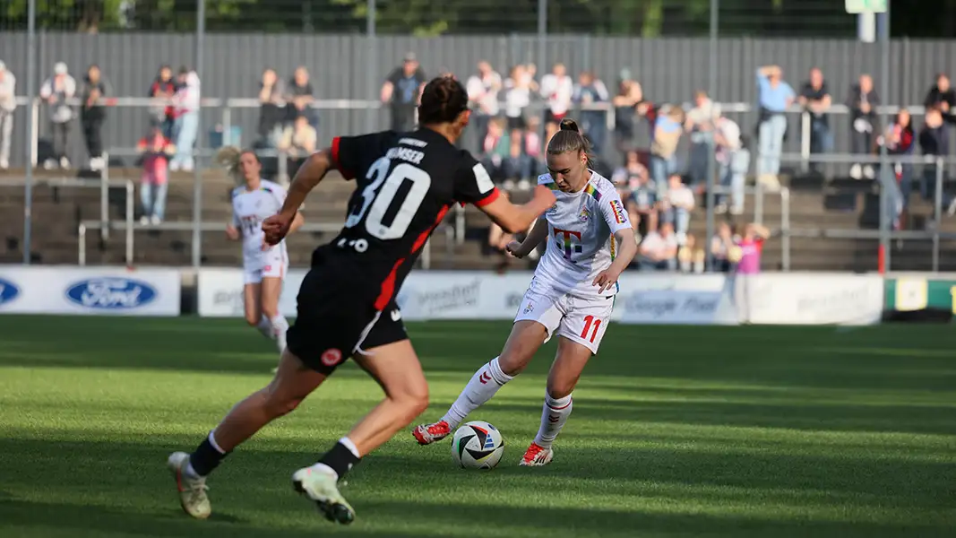 Pleite gegen starke Eintracht, aber FC-Frauen auch rechnerisch gerettet