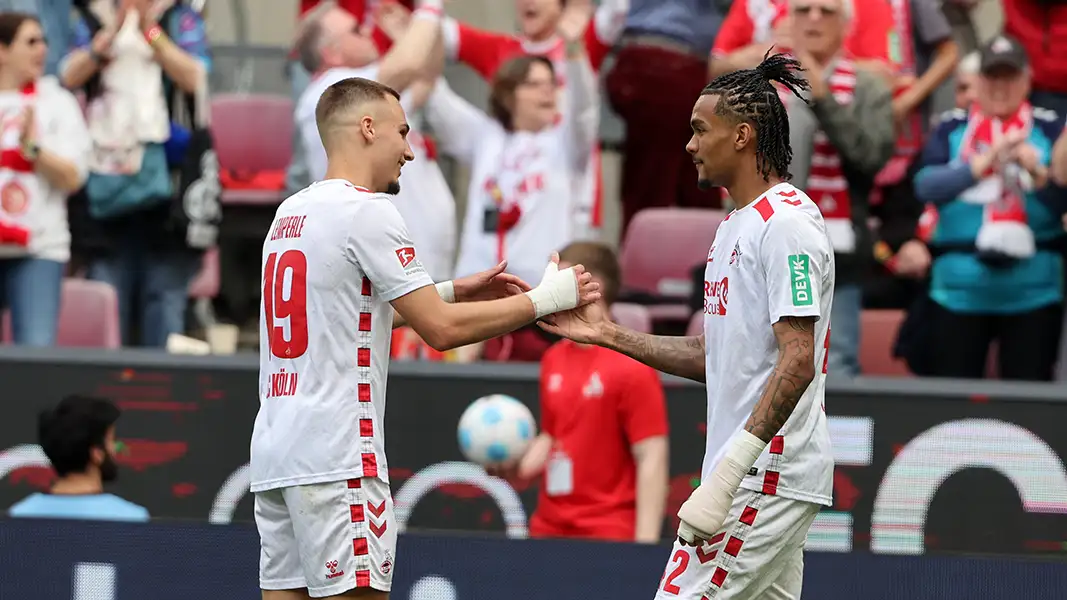 Tim Lemperle und Damion Downs haben gegen Münster beide getroffen. (Foto: Bucco)
