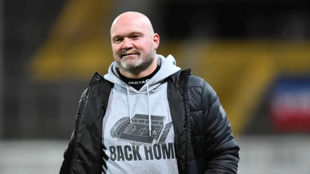 Ex-FC-Profi Alexander Voigt während seiner Zeit als Uerdingen-Trainer. (Foto: IMAGO / Funke Foto Services)