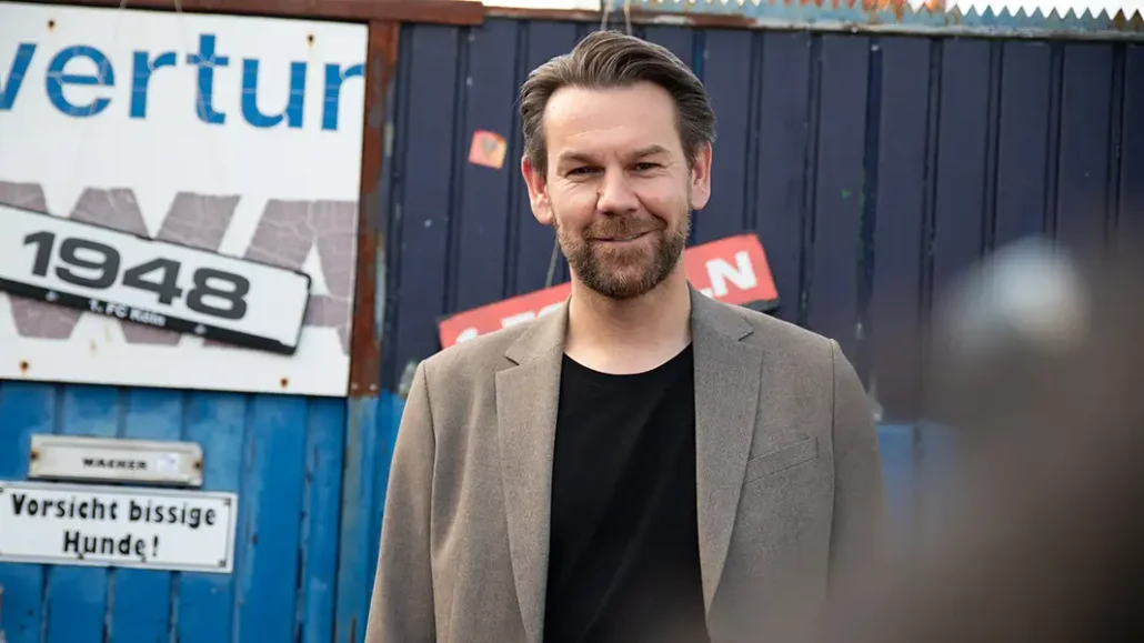 Thomas Kessler auf der Saisonabschluss-Feier des 1. FC Köln am Montagabend im Schrotty. (Foto: GEISSBLOG)