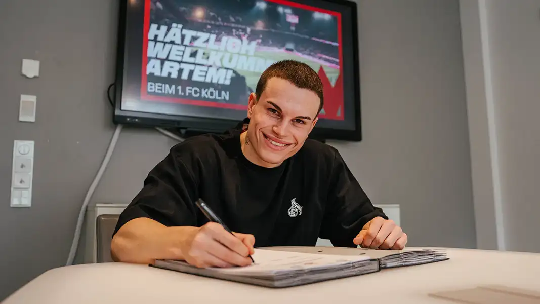 Artem Belousov wechselt zum 1. FC Köln. (Foto: 1. FC Köln)
