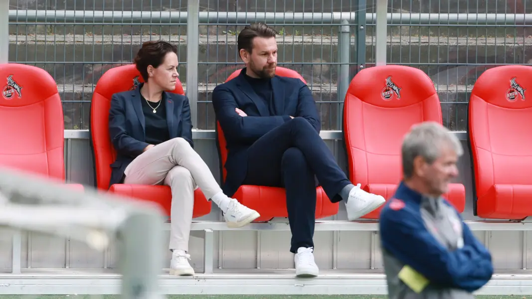 Thomas Kessler schaute sich das Funkel-Training an der Seite von Nicole Bender-Rummler an. (Foto: Bucco)