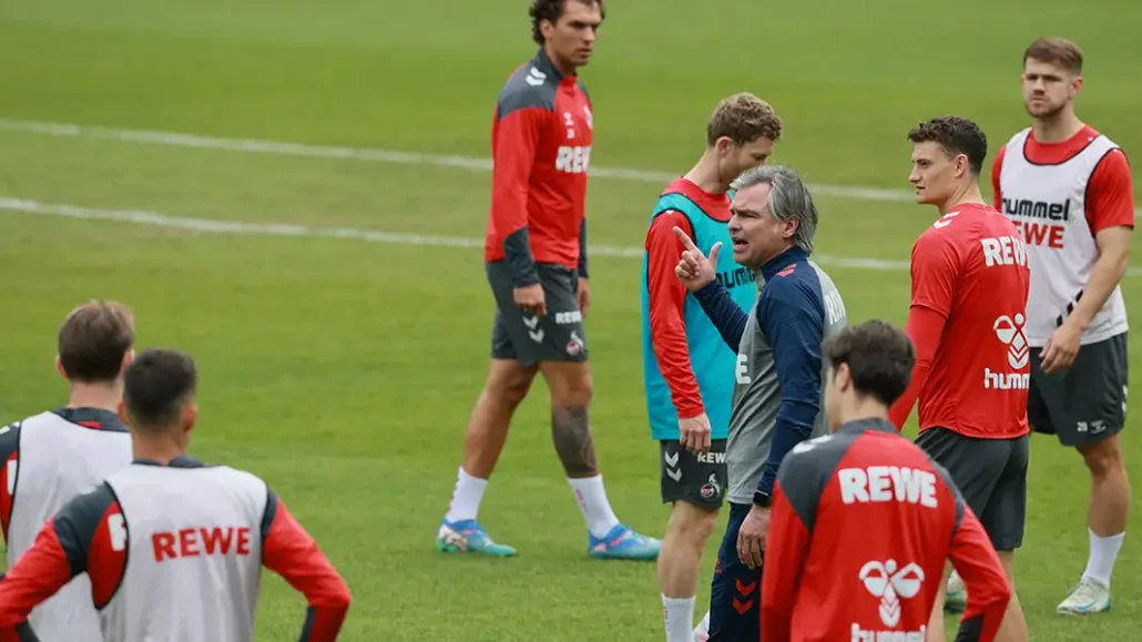 Matthias Lust übernahm das Zepter auf dem Trainingsplatz. (Foto: Bucco)