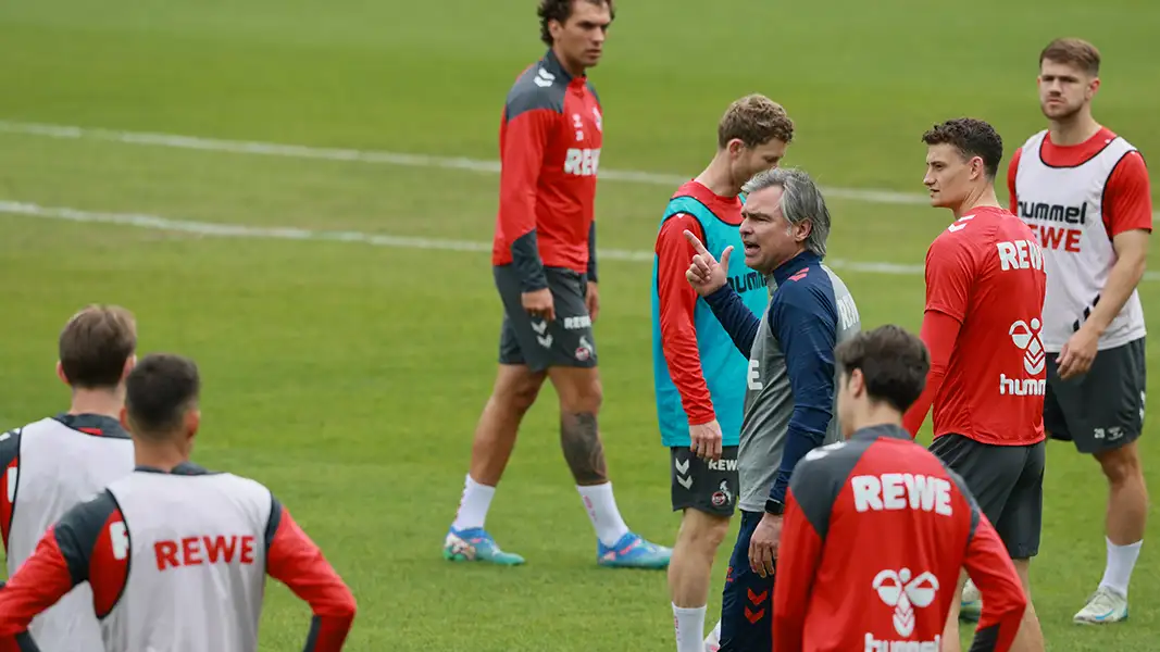 Matthias Lust übernahm das Zepter auf dem Trainingsplatz. (Foto: Bucco)