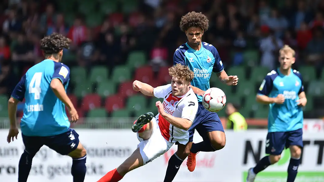 Der FC holt in Oberhausen einen Punkt. (Foto: IMAGO / Funke Foto Services)