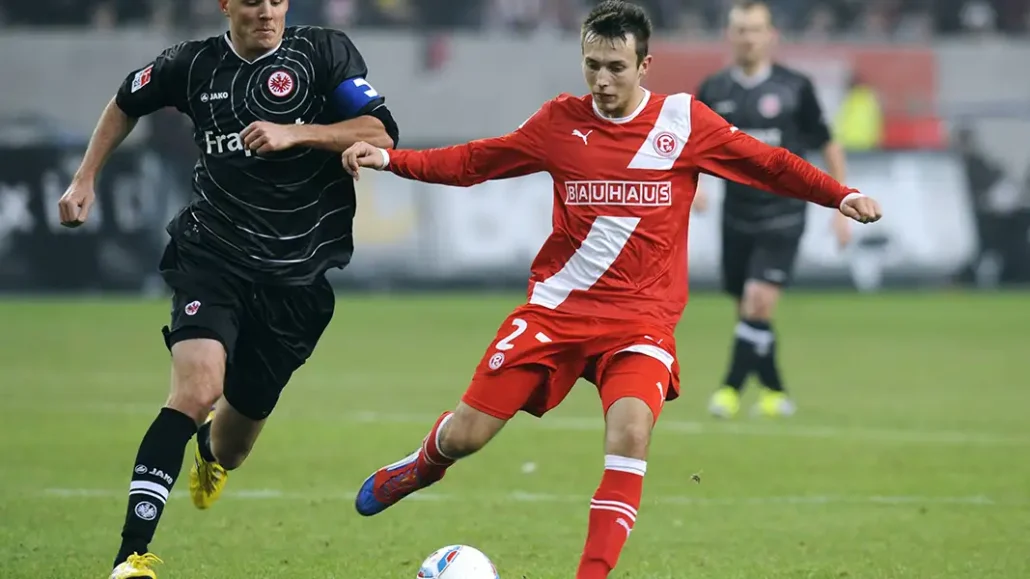 Adam Matuschyk wurde zur Rückrunde 2011/2012 für ein halbes Jahr nach Düsseldorf ausgeliehen (Foto: IMAGO / Uwe Kraft)