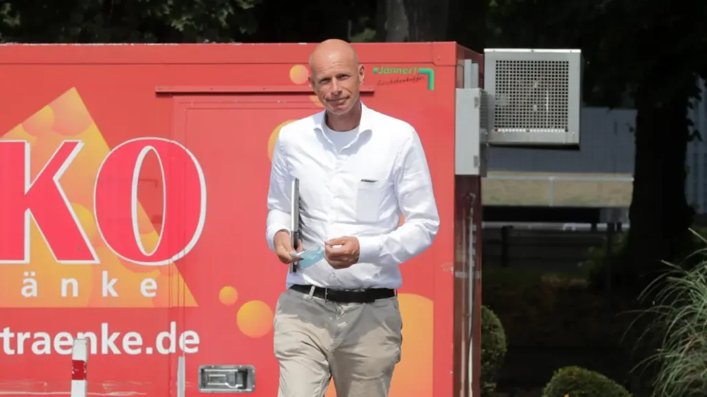 Jörn Stobbe, hier 2020 am Geißbockheim, soll neuer Präsident des 1. FC Köln werden.. (Foto: Bucco)