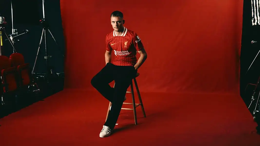 Florian Wirtz im Trikot des FC Liverpool. (Foto: FC Liverpool)