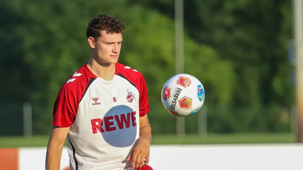 Eric Martel im Trainingslager in Bad Waltersdorf. (Foto: GEISSBLOG)