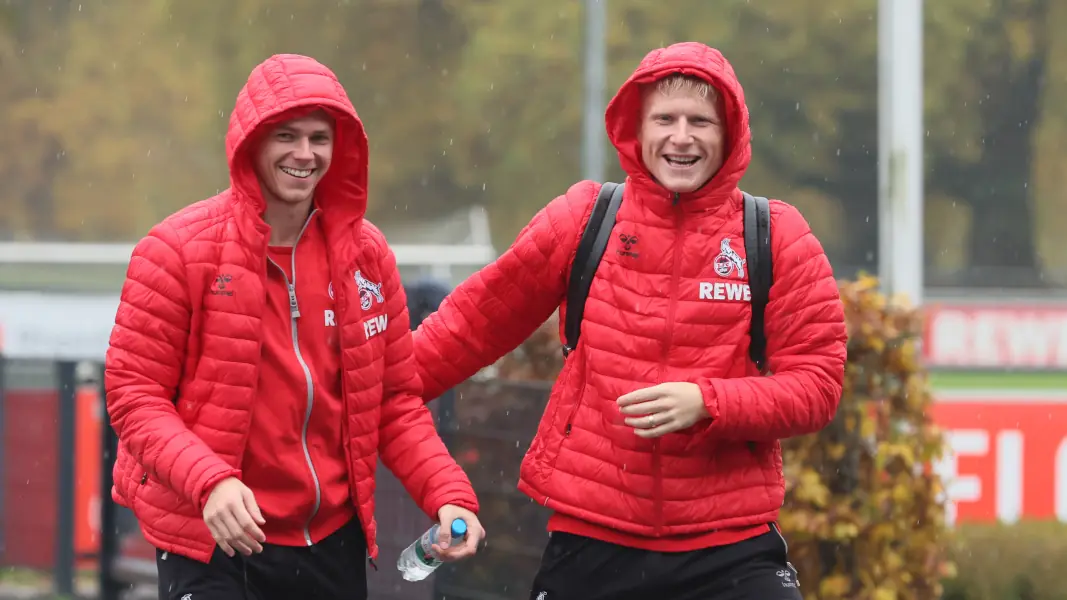 Einst zusammen beim 1. FC Köln und jetzt vereinslos: Ondrej Duda (l.) und Kristian Pedersen. (Foto: Bucco)