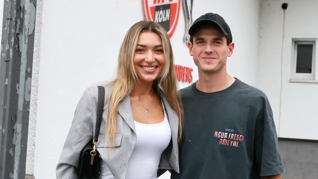 Jakub Kaminski mit seiner Freundin Monika. (Foto: Bucco)