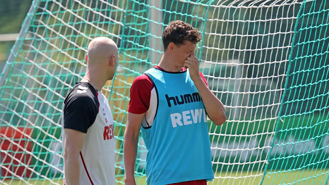 Zweite Trainingseinheit: Sorgen um Eric Martel – Fans singen für Hübers