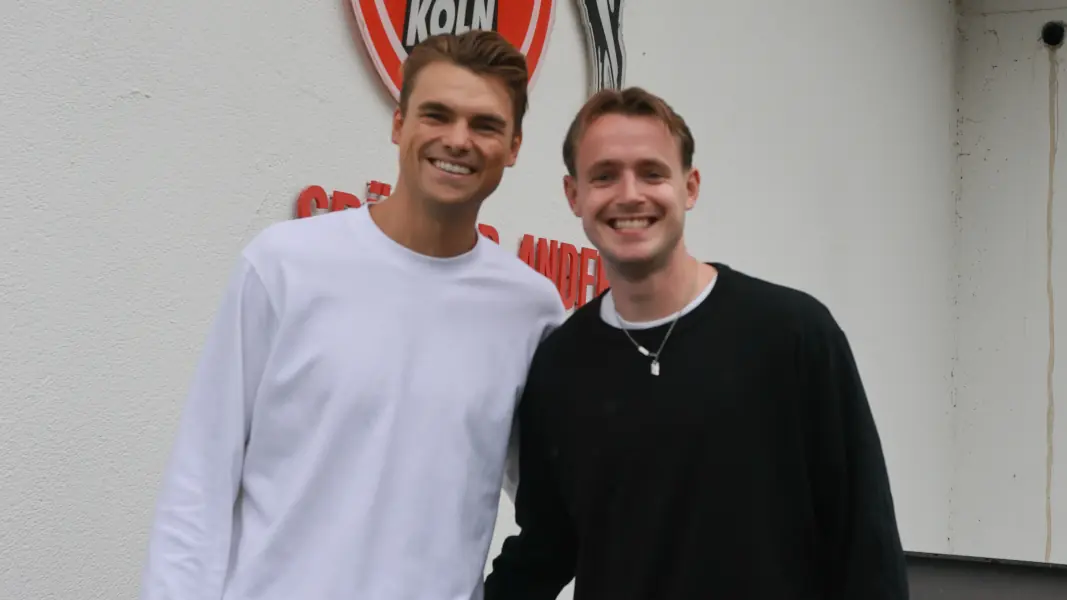 Joel Schmied (l.) und Jacob Christensen. (Foto: Bucco)