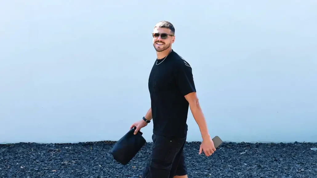 Imad Rondic am Freitag wieder am Geißbockheim. (Foto: Bucco)