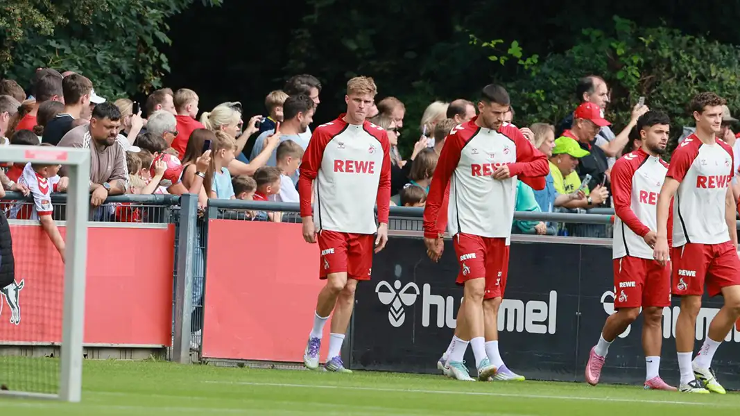 Marius Bülter trainiert erstmals mit dem FC. (Foto: Bucco)