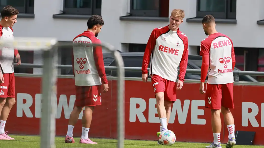 Marius Bülter trainiert erstmals mit dem FC. (Foto: Bucco)