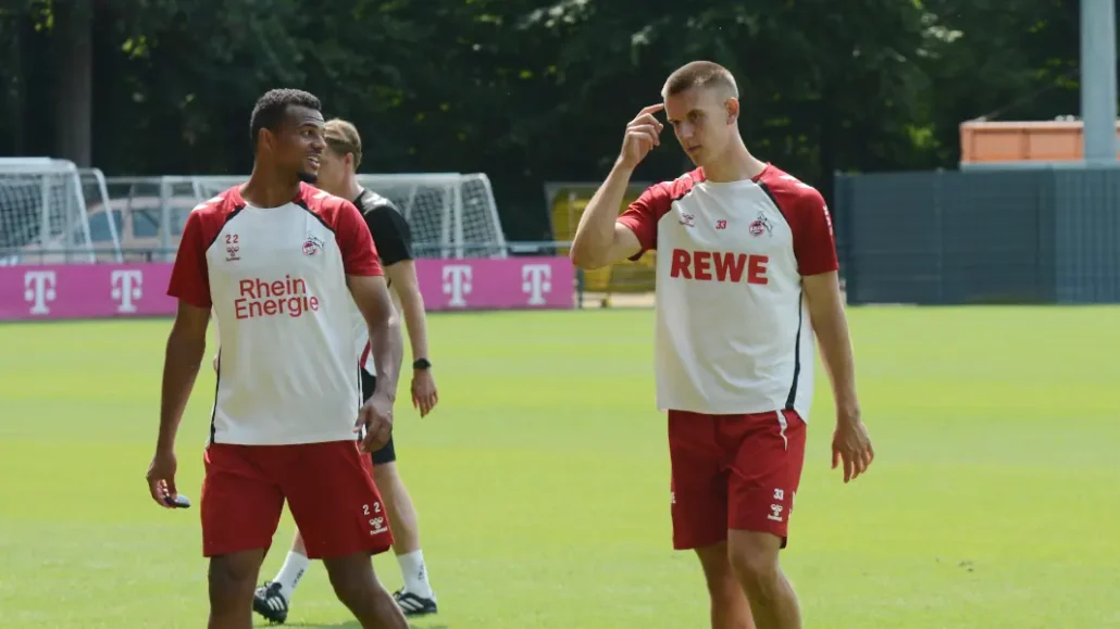 Florian Dietz im U21-Training. (Foto: GEISSBLOG)