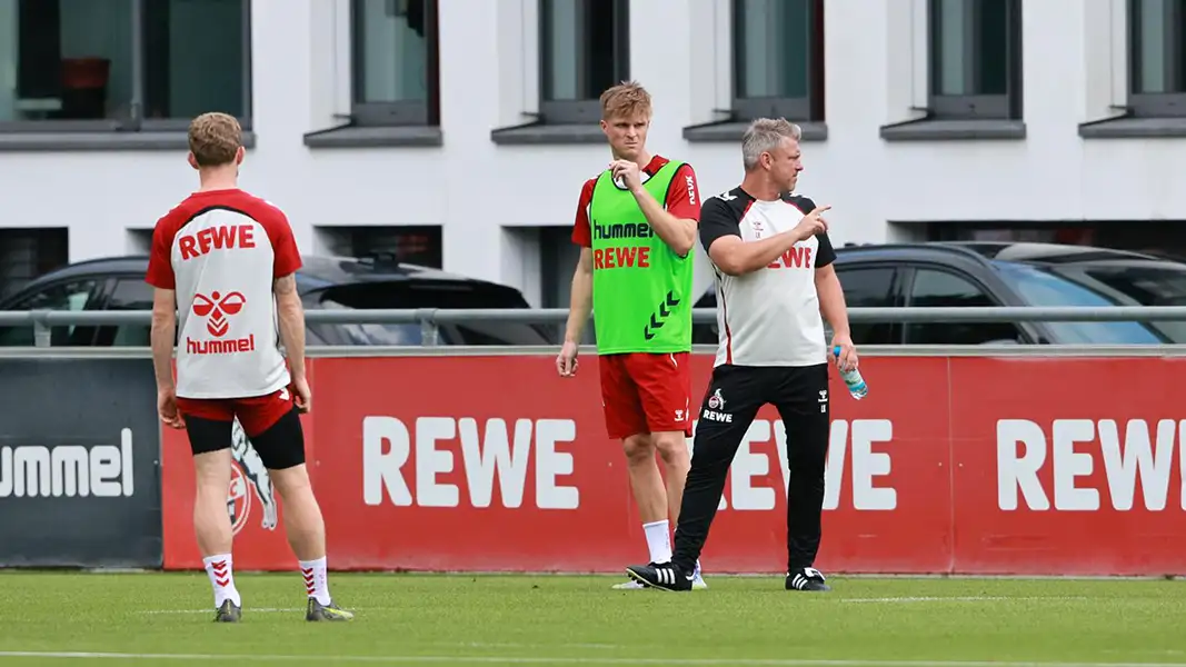 Marius Bülter trainiert erstmals mit dem FC. (Foto: Bucco)