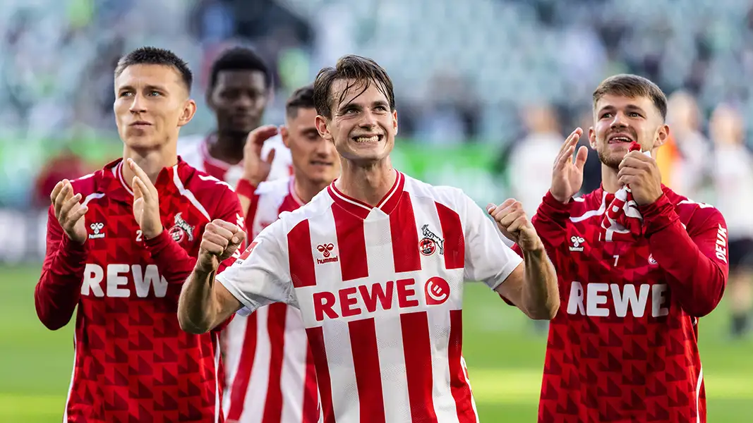„Das war geil!“ Die FC-Stimmen zur „wilden Achterbahnfahrt“ in Wolfsburg
