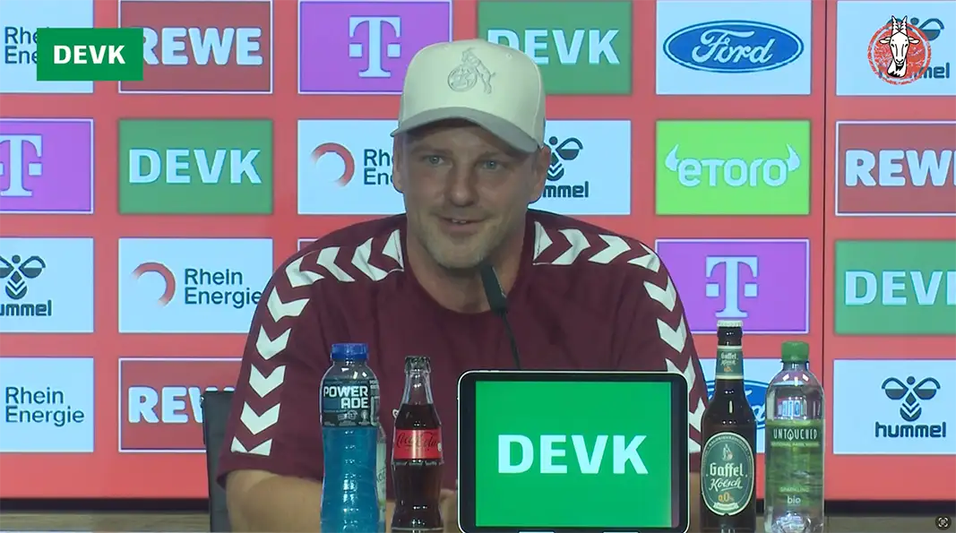 Kwasniok zur FC-Gründung: „Ist von Vorteil, wenn man das Datum weiß“
