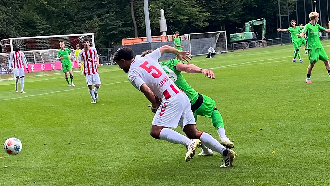 Spätes Tor reicht nicht: U17 mit Remis im Derby gegen Mönchengladbach