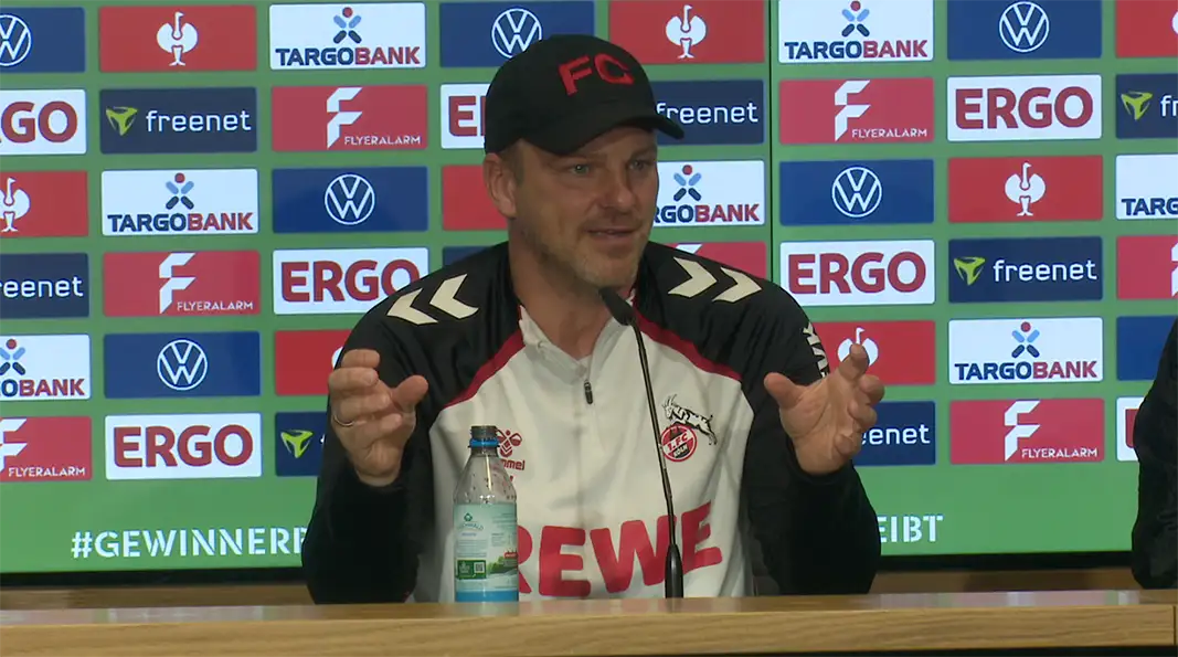 „Berlin? Nö!“ Kwasniok sorgt für Lacher bei Frage zum DFB-Pokal-Finale