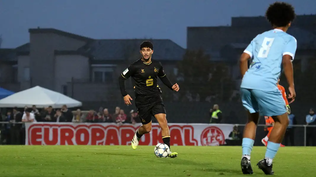 Fayssal Harchaoui im Spiel bei Racing FC Union. (Foto: GEISSBLOG)