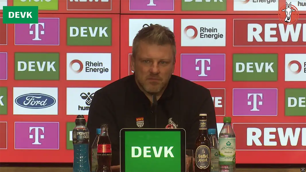 Kein „Yabba dabba doo“ von Kwasniok, Toppmöller lobt FC: „Keine Blinden“