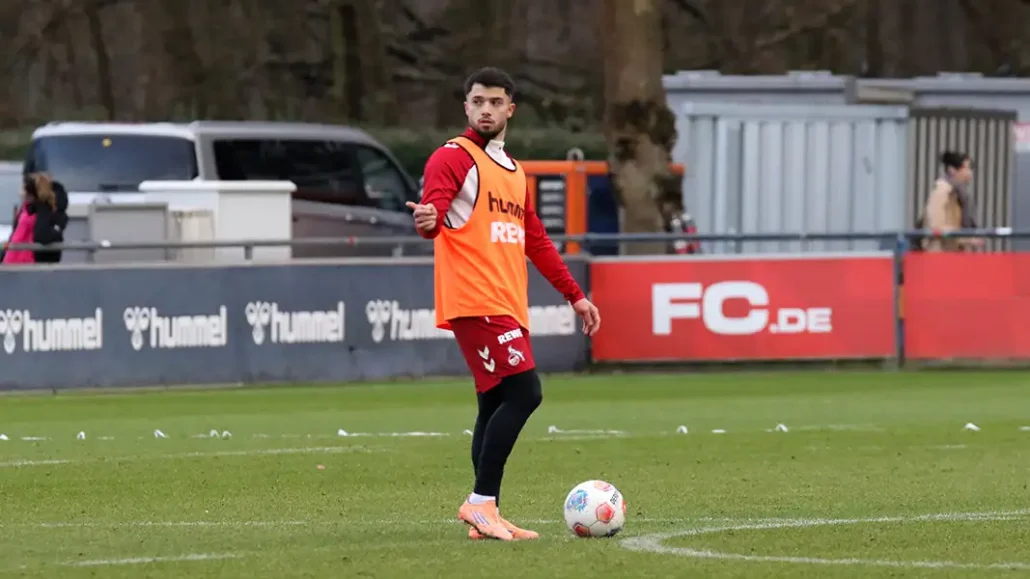 Jusuf Gazibegovic am Dienstag im Training. (Foot: GEISSBLOG)