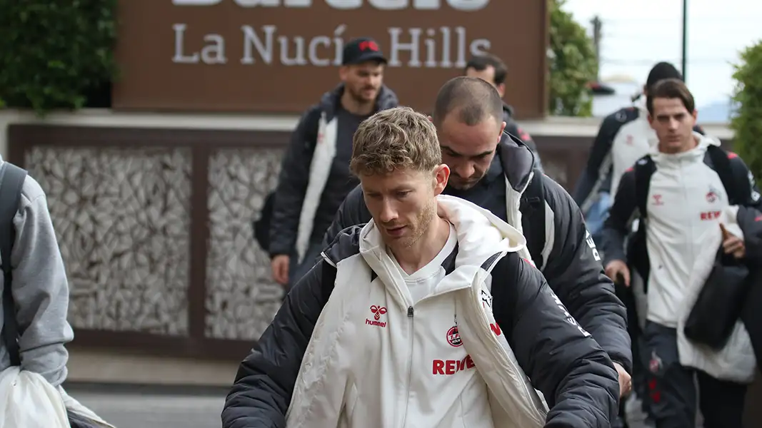 Der 1. FC Köln ist im Trainingslager in La Nucia angenommen. (Foto: GEISSBLOG) 