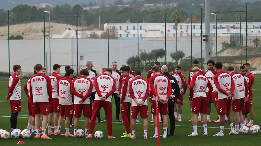 Erste Einheit in Spanien: Das plant Kwasniok für das Trainingslager