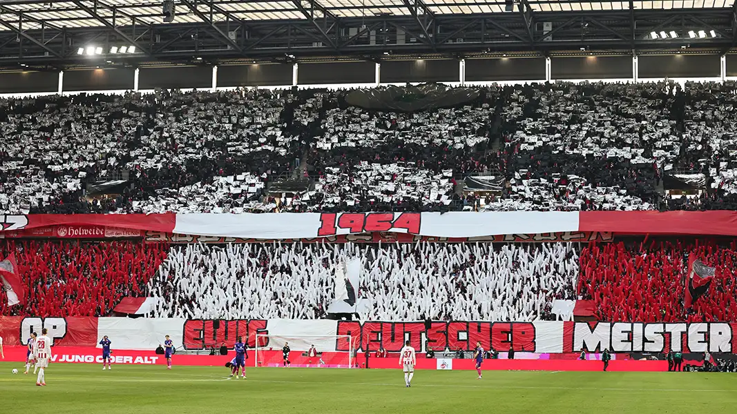 Am Samstag gegen Mainz zeigten die FC-Fans eine große Choreografie. (Foto: Bucco)