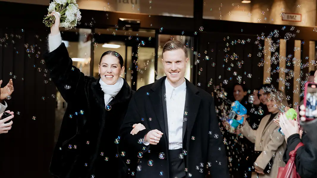 Yannick Gerhardt hat seine Scally geheiratet. (Foto: Patte Christoph Foto & Film)