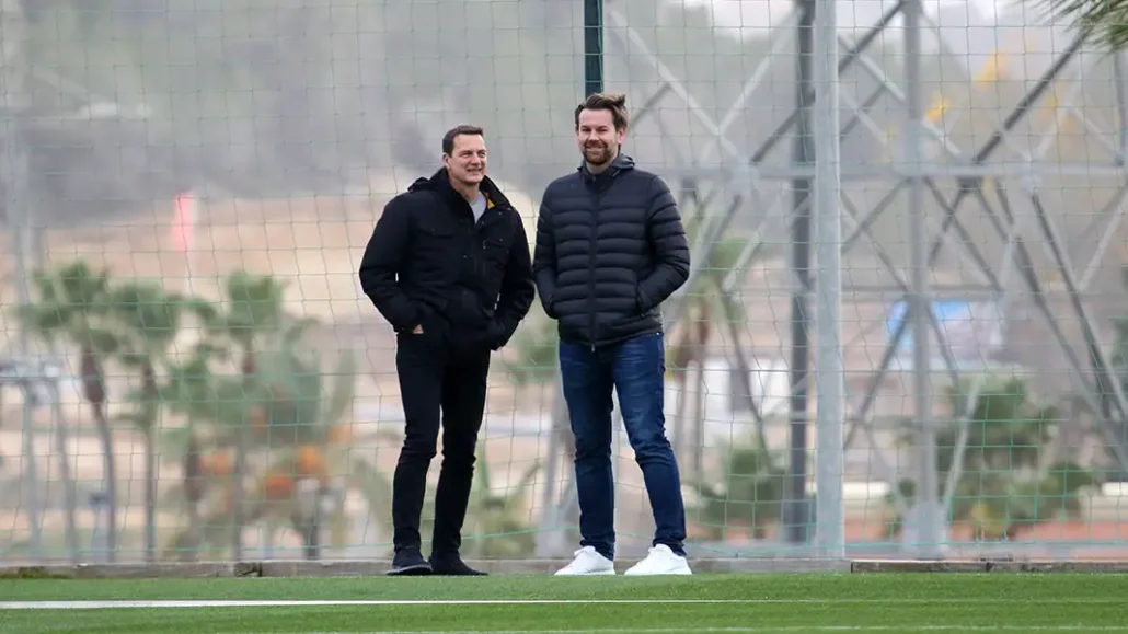 Ulf Sobek und Thomas Kessler in La Nucia. (Foto: GEISSBLOG)